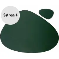 Krumble Placemat set design 4 stuks groen