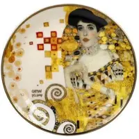 Goebel - Gustav Klimt | Sier Schoteltje Adele Bloch | Porselein - 10cm