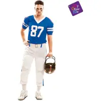 MOM Rugby Player Man Costume Beige S Kinderen