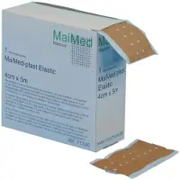 MaiMed Pleister op rol - 6cm x 5 m - - Plast Elastic