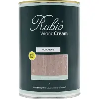 Rubio Monocoat WoodCream - Waxcrème in 1 Laag voor Verticaal Buitenhout - Fjord Blue, 1 l