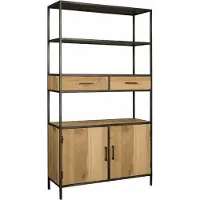 Tower Living Luna Wallrack 115cm - 2 drs - 2 drws (Bruin, 115x200x40cm)