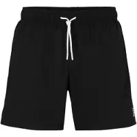 BOSS Zwemshorts 'Iconic' zwart / wit