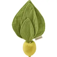 Oli&carol Lemon Mini Doudou Teether Groen Kinderen