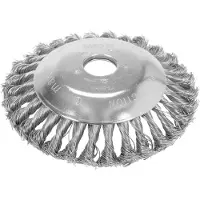 YATO Universele Stalen onkruidborstel Ø15 cm - Asdiameter 25,4 mm