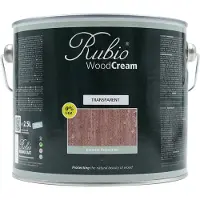 Rubio Monocoat WoodCream - Waxcrème in 1 Laag voor Verticaal Buitenhout - Transparent #0, 2,5 l