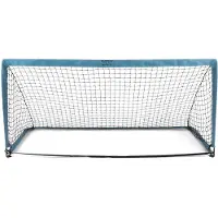 Umbro Voetbaldoel - Voetbal Goal 200 x 100 x 100 cm - Voetbalgoal Groot 1.5KG - Makkelijk te Verplaatsen - Buitenspeelgoed voor Kinderen en Volwassenen - Voetbal Training Doel - Metaal - Blauw