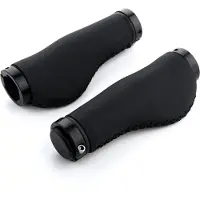 HBS Ts-120b Ergonomische Zwarte Fietshandvatten – Comfortabel En Duurzaam (93mm)
