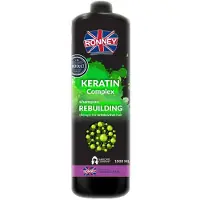 RONNEY Keratine Complex Professional Shampoo Rebuilding Shampoo Voor Droog En Breekbaar Haar 1000ml