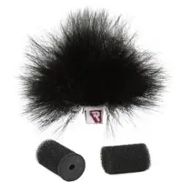 Rycote Ristretto Lavalier Windjammer Zwart