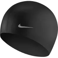 Nike Jr Solid Swim Cap Zwart || Maat: One size