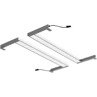 Ink LED 005 LED Verlichting - chroom - 305x25x15 mm (bxdxh)