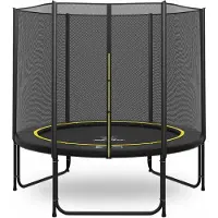 Magic Jump Black Trampoline 251 cm met veiligheidsnet