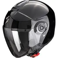 Scorpion Exo-City II Solid Zwart Jethelm Maat L