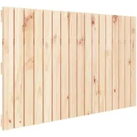 vidaXL Wandhoofdbord 108x3x60 cm massief grenenhout