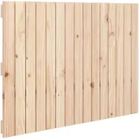 vidaXL Wandhoofdbord 95,5x3x60 cm massief grenenhout