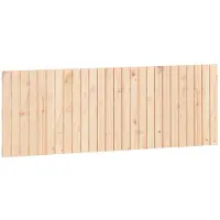 vidaXL Wandhoofdbord 166x3x60 cm massief grenenhout