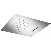 Hotbath archie hoofddouche vierkant inbouw 50 cm rvs 316 ar142ix