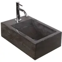 Haceka Nera R 40x23x11cm Rechthoek Natuursteen Gr CE
