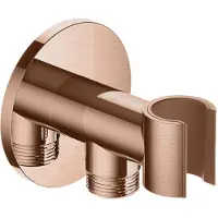 Hotbath Handouchehouder Cobber Met Wanduitlaat Geborsteld Koper Living Colours