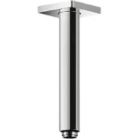 Hotbath Plafonduitloop mate 15 cm vierkante rozet chroom