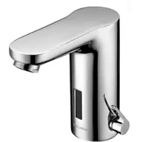 Schell Celus E electronische wastafelkraan koud water netvoeding Chroom