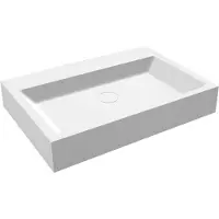 Best design Wastafel opera-60 just-solid 60x42x10 cm mat wit
