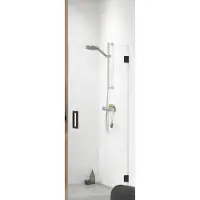 Sealskin Get Wet by Sealskin I AM draaideur 1000mm mat zwart 8mm helderveiligheidsglas + antikalk