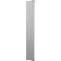 Plieger Designradiator cavallino retto enkel 666 watt middenaansluiting 200x29,8 cm pearl grey