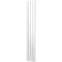 Plieger Designradiator Cavallino Retto Dubbel 905 Watt Middenaansluiting 200x29,8 cm Mat Wit
