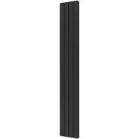 Plieger Designradiator cavallino retto dubbel 905 watt middenaansluiting 200x29,8 cm black graphite