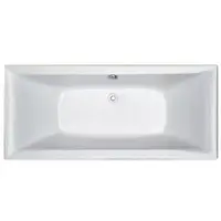 Plieger Corfu duobad extra diep 180x80x48cm met poten wit
