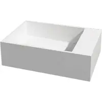 Best design Fontein U50 Just Solid 50x30x15 cm Mat Wit