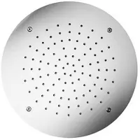 Hotbath Hoofddouche mate rond 38 cm geborsteld nikkel