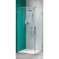 Get Wet by Sealskin Get Wet I am CK01 zijwand 90 voor comb. met swingdeur. Chroom/zilver hoogglans 8mm helder veiligheidsglas + antikalk.