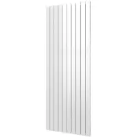 Plieger Designradiator cavallino retto dubbel 2146 watt middenaansluiting 200x75,4 cm mat wit