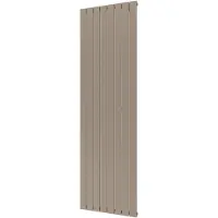 Plieger Designradiator cavallino retto enkel 1332 watt middenaansluiting 200x60,2 cm zandsteen