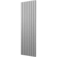Plieger Designradiator Cavallino Retto Dubbel 1716 Watt Middenaansluiting 200x60,2 cm Pearl Grey