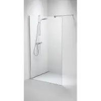 Get Wet by Sealskin Impact Inloopdouche type A1 100x195cm Chroom-zilver hoogglans/Helder glas