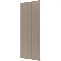 Plieger Designradiator cavallino retto enkel 1666 watt middenaansluiting 200x75,4 cm zandsteen