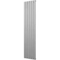 Plieger Designradiator cavallino retto enkel 999 watt middenaansluiting 200x45 cm parelgrijs