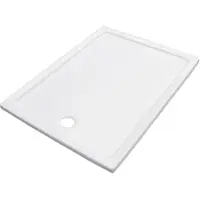 Van Marcke GO Douchebak vm go eden 100x80x3.5 cm acryl rechthoek exclusief potenset
