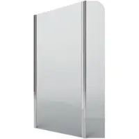 Plieger Panorama douchewand 6mm m. draaideur 90/30x200cm excl. bevestiging chroom