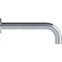 Hotbath Pal Universele Uitloop 30 Cm Chroom - Messing - Kranen, Badkranen, Baduitlopen - 8719638615938