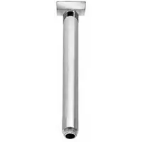Hotbath Plafonduitloop mate 30 cm vierkante rozet geborsteld nikkel