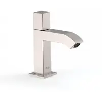 Tres Fonteinkraan cuadro exclusive vierkant 1 waterleiding of voormengsysteem rvs