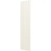 Plieger Designradiator cavallino retto enkel 999 watt middenaansluiting 200x45 cm pergamon