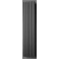 Plieger Designradiator Inox Melody 180x37 cm 861 Watt Inox-Look