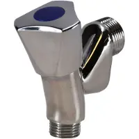 Wiesbaden Kiwa beluchterkraan 1/2 chroom knop