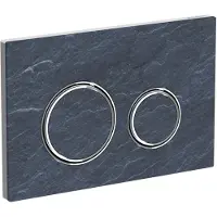 Geberit Sigma 21 Bedieningsplaat 2-toets Mustang
